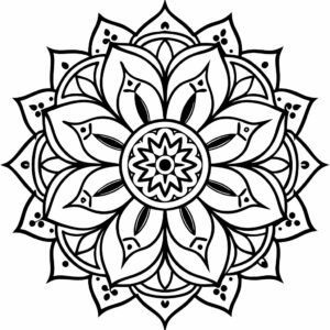 mandala da colorare e da stampare