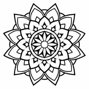 mandala da colorare e stampare