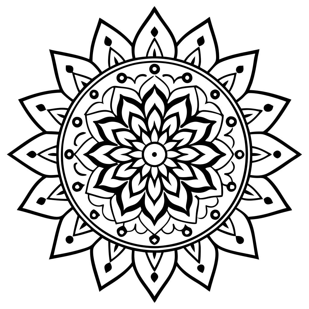 mandala colorati