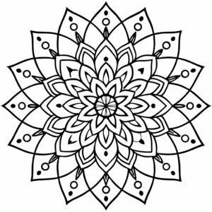 disegni mandala colorati