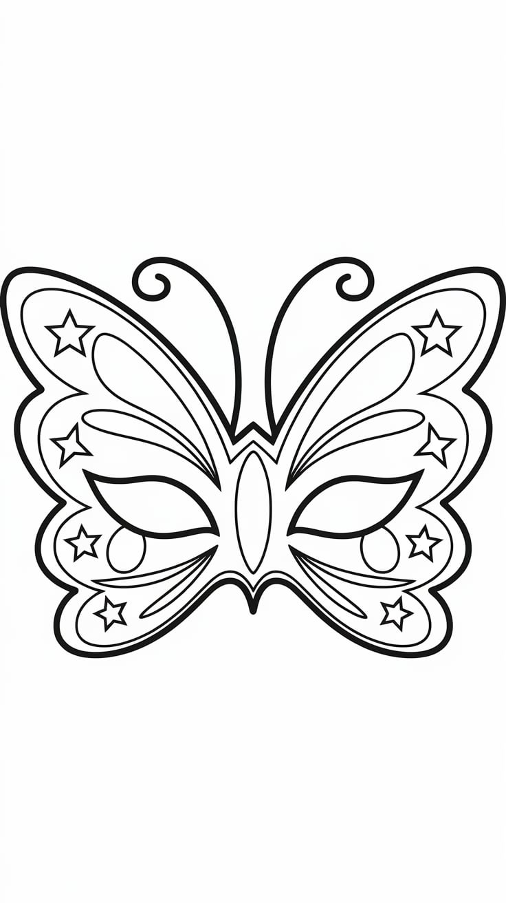 carnevale immagini da colorare