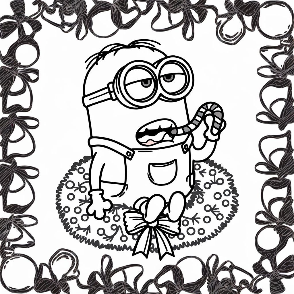 disegni da colorare minion