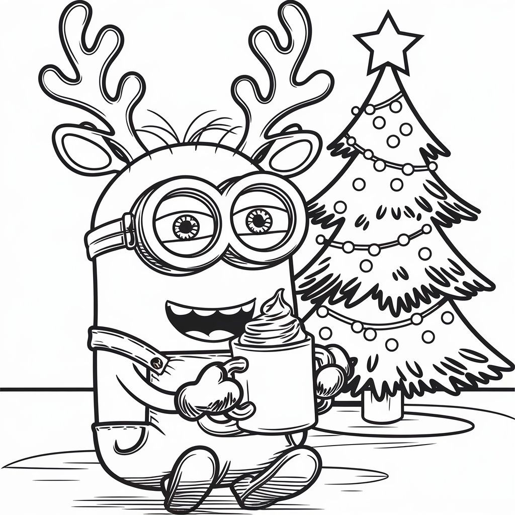 disegni da colorare dei minions