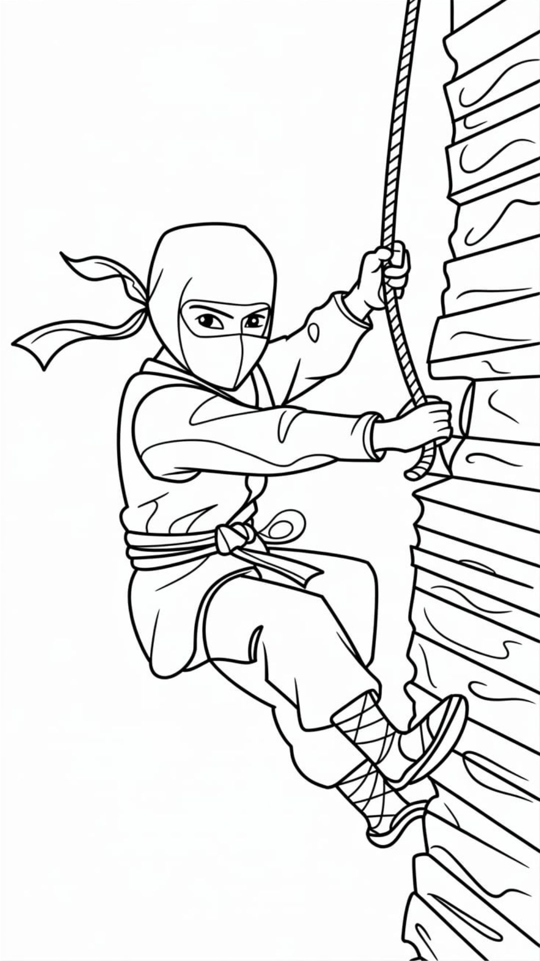 disegni di ninja da colorare