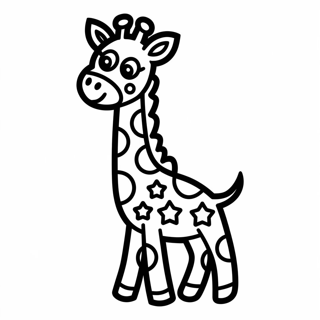 colore lingua giraffa