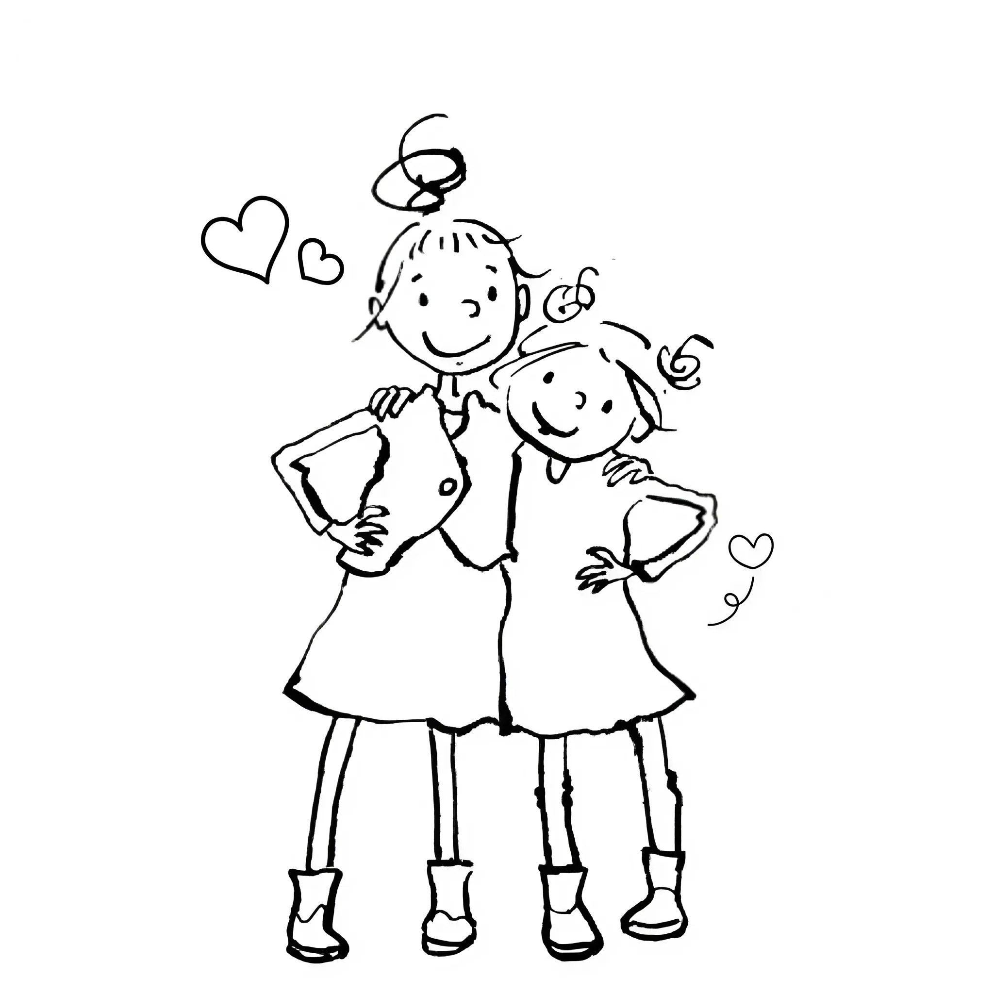 Zoete Zusjes immagini da stampare