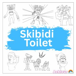 skibidi toilet da colorare