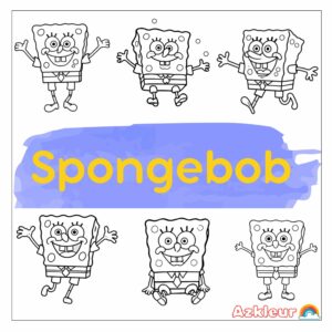 Spongebob da colorare