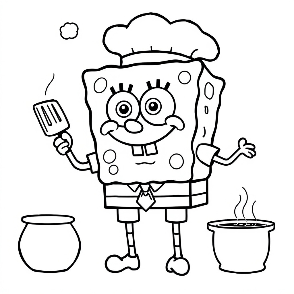 disegni da colorare spongebob