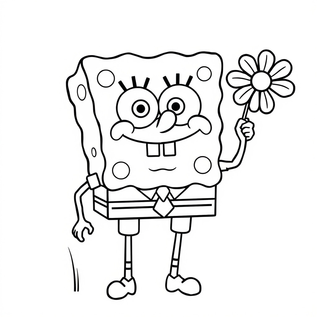 disegni da colorare di spongebob