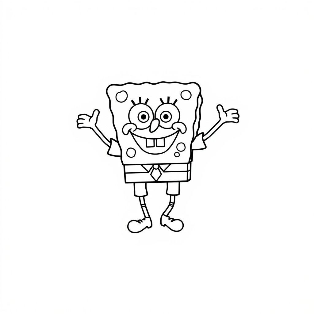 colorare spongebob