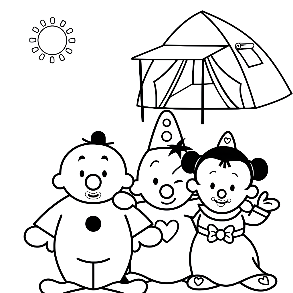 disegni bumba simpatici da colorare