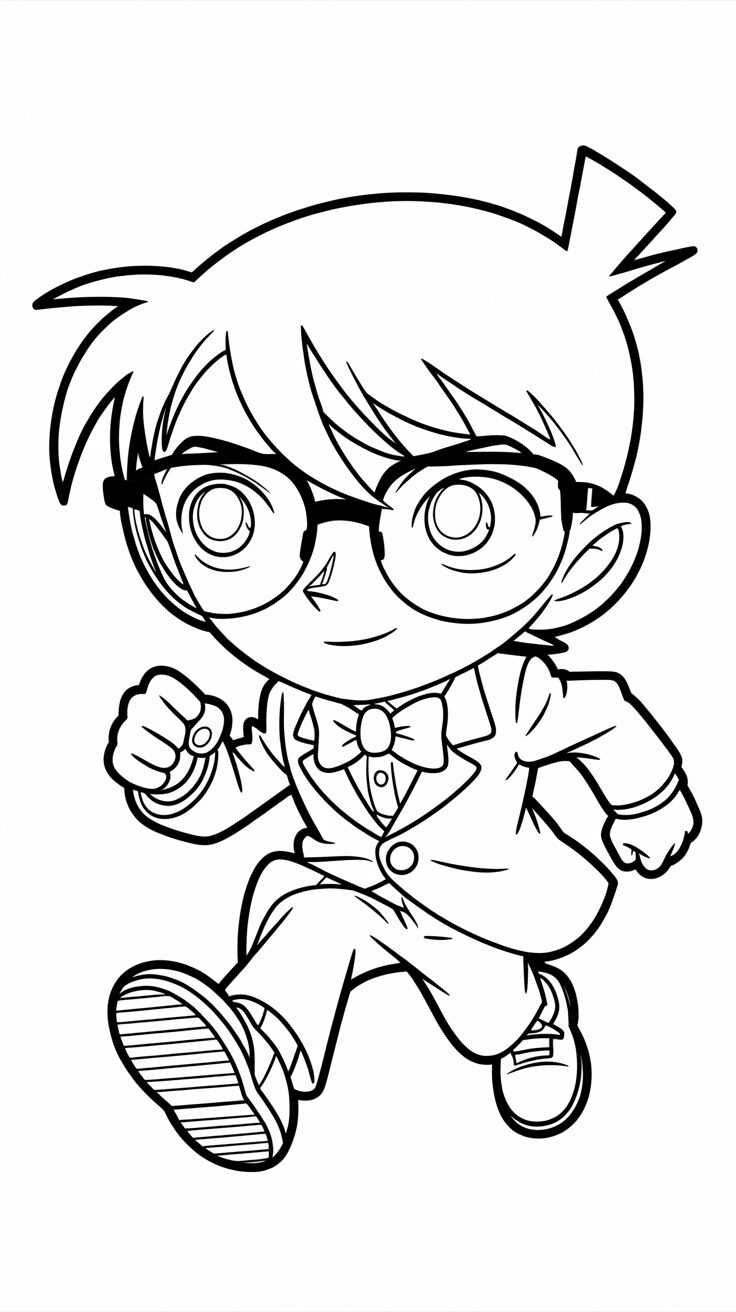 Disegno di Detective Conan gratis