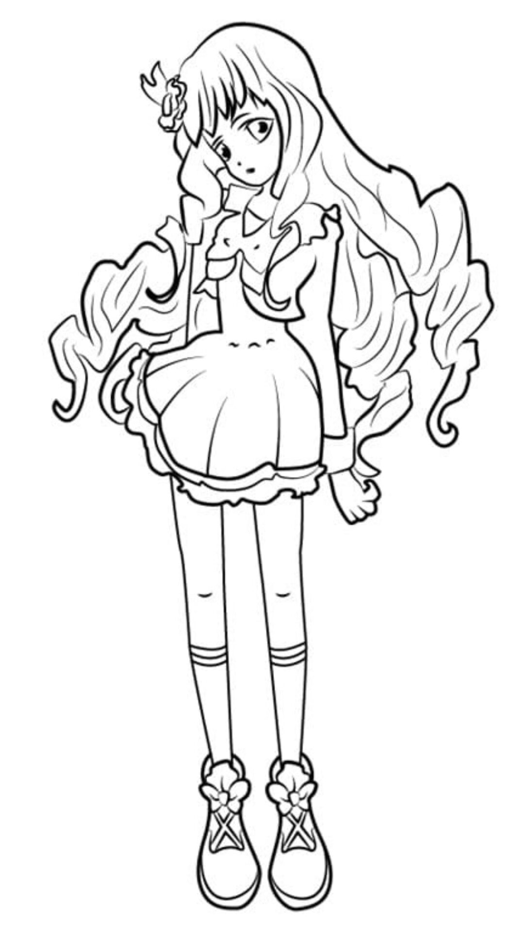 immagini di manga da colorare