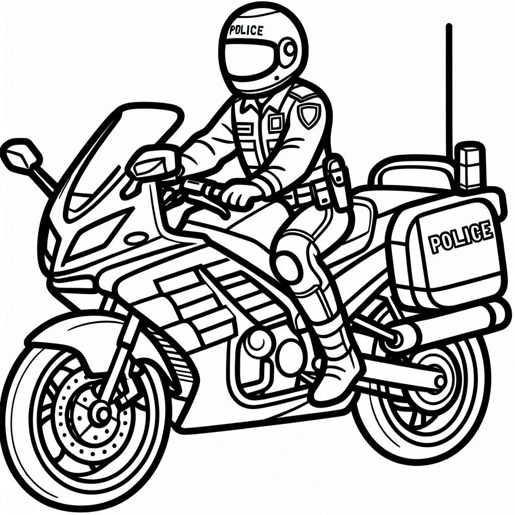 disegni da colorare delle moto