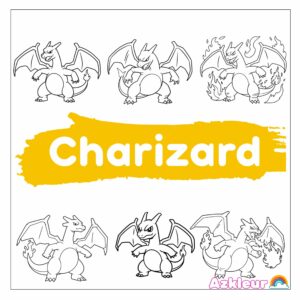 Charizard da colorare