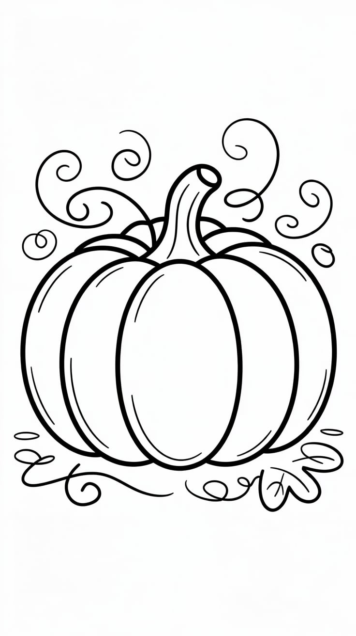 disegni di zucca da colorare