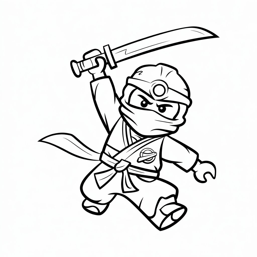 ninjago da colorare e stampare