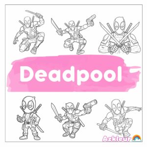 Deadpool da Colorare