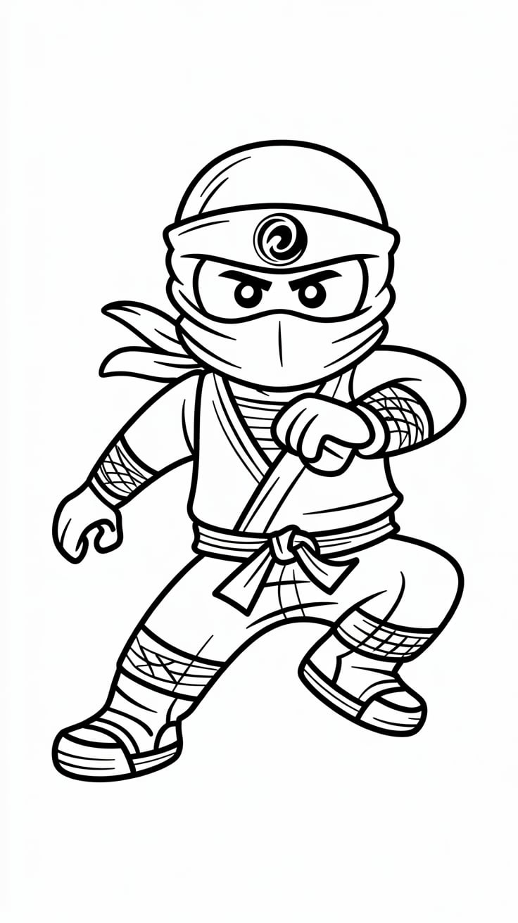 disegni colorare lego ninjago
