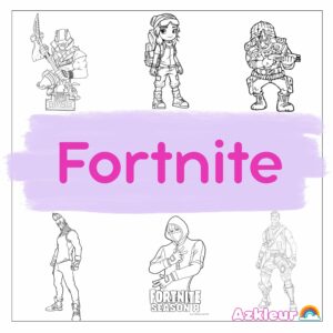 Fortnite da Colorare