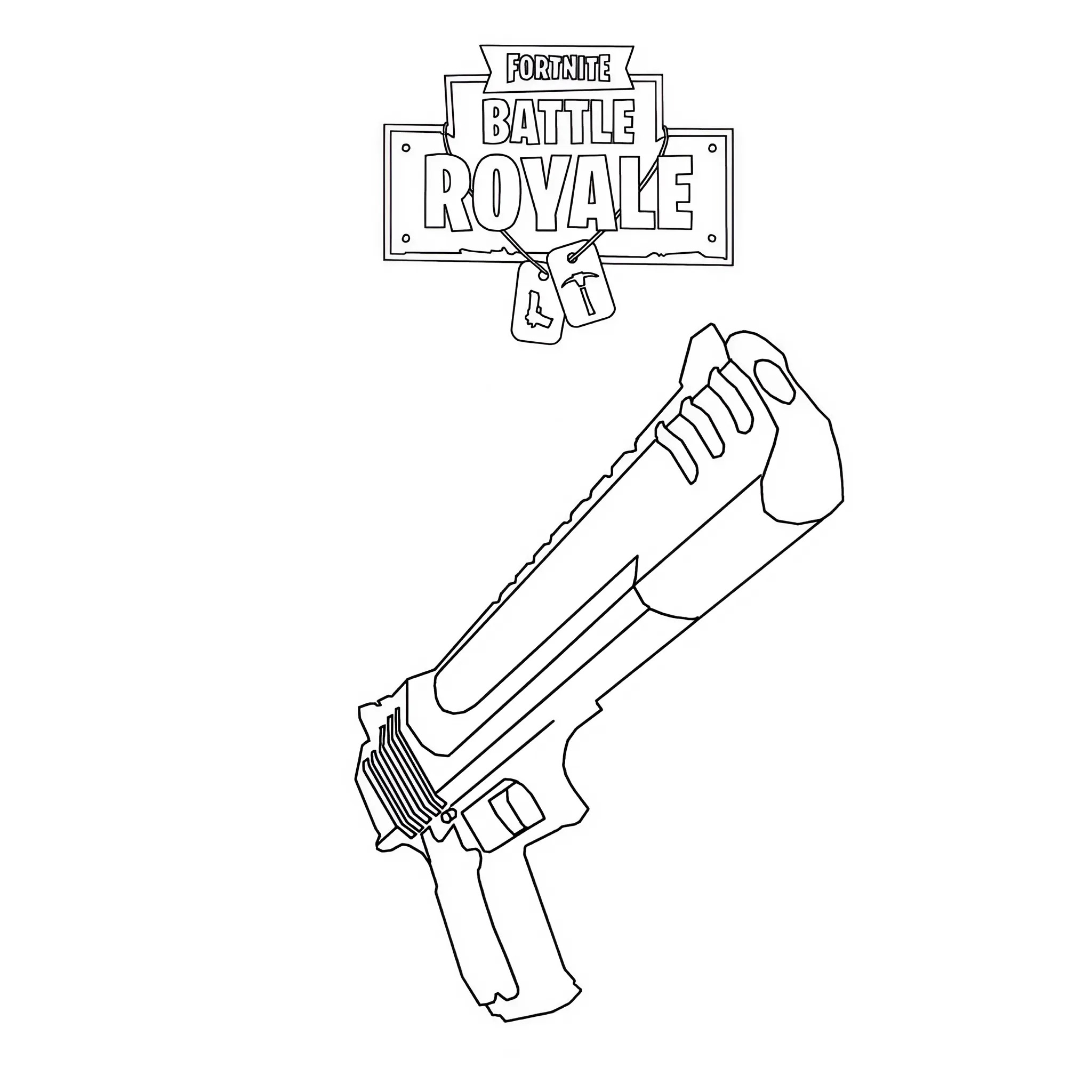 disegni da colorare fortnite