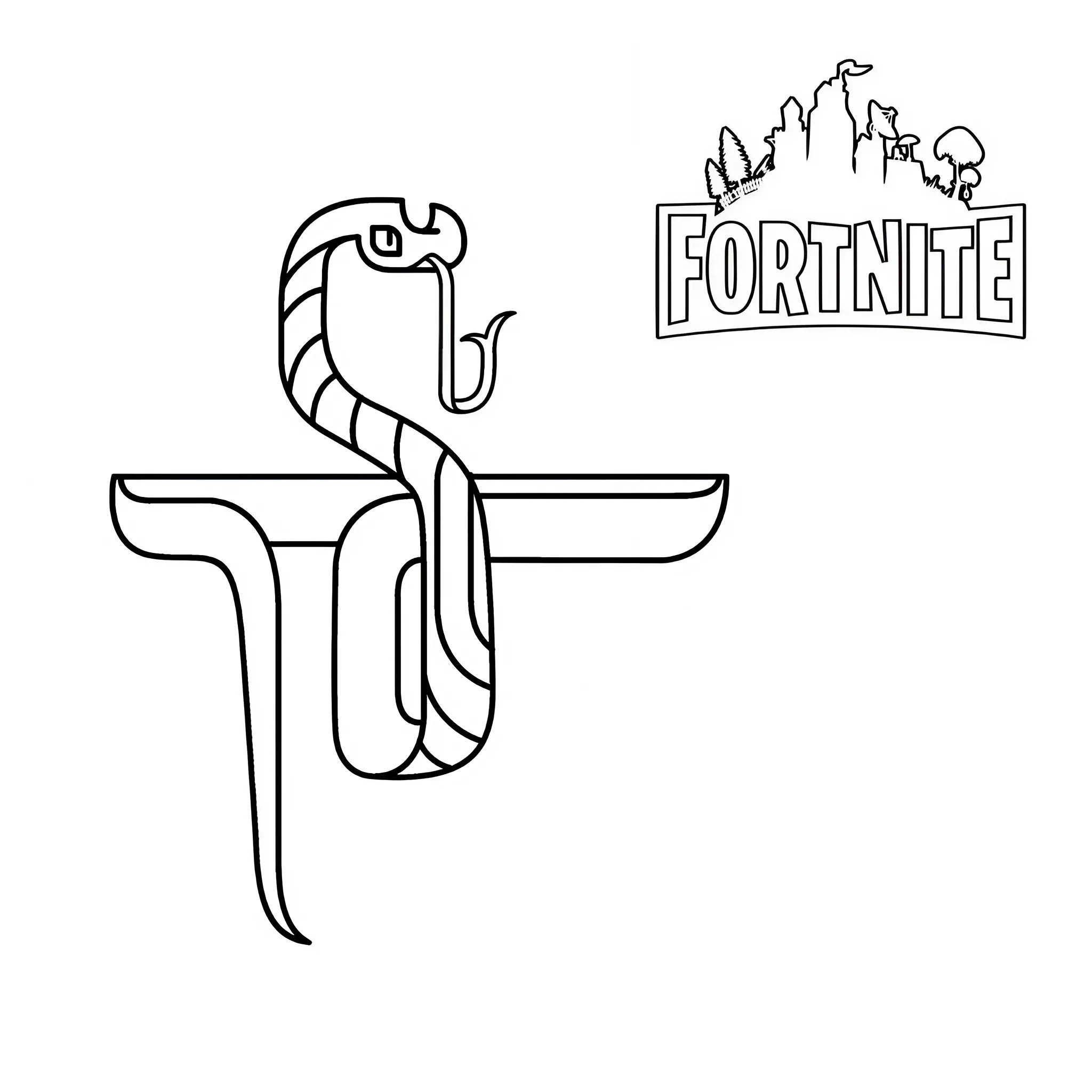 disegni fortnite da colorare