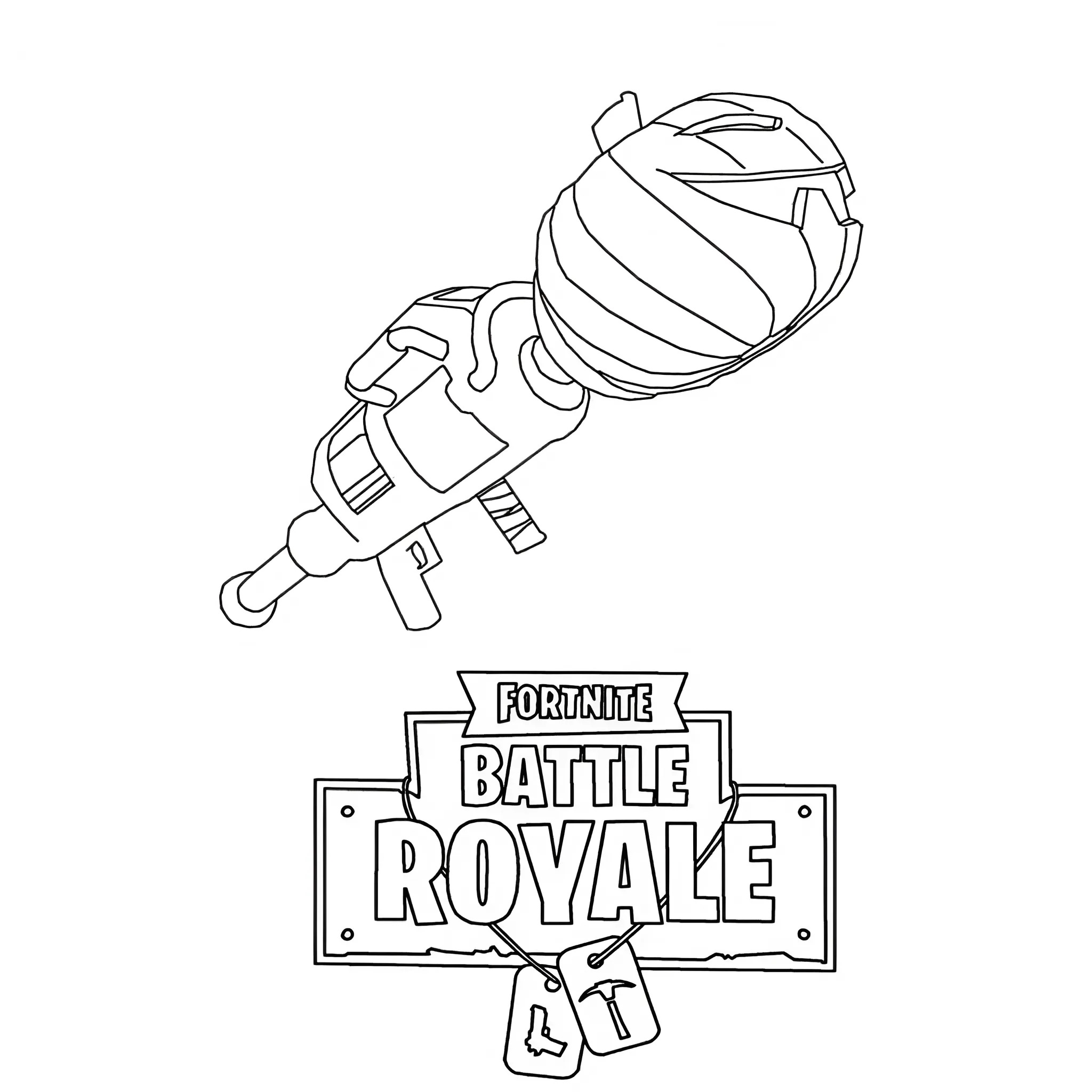 fortnite disegno da colorare