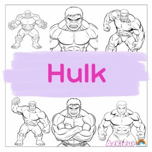 Hulk da Colorare