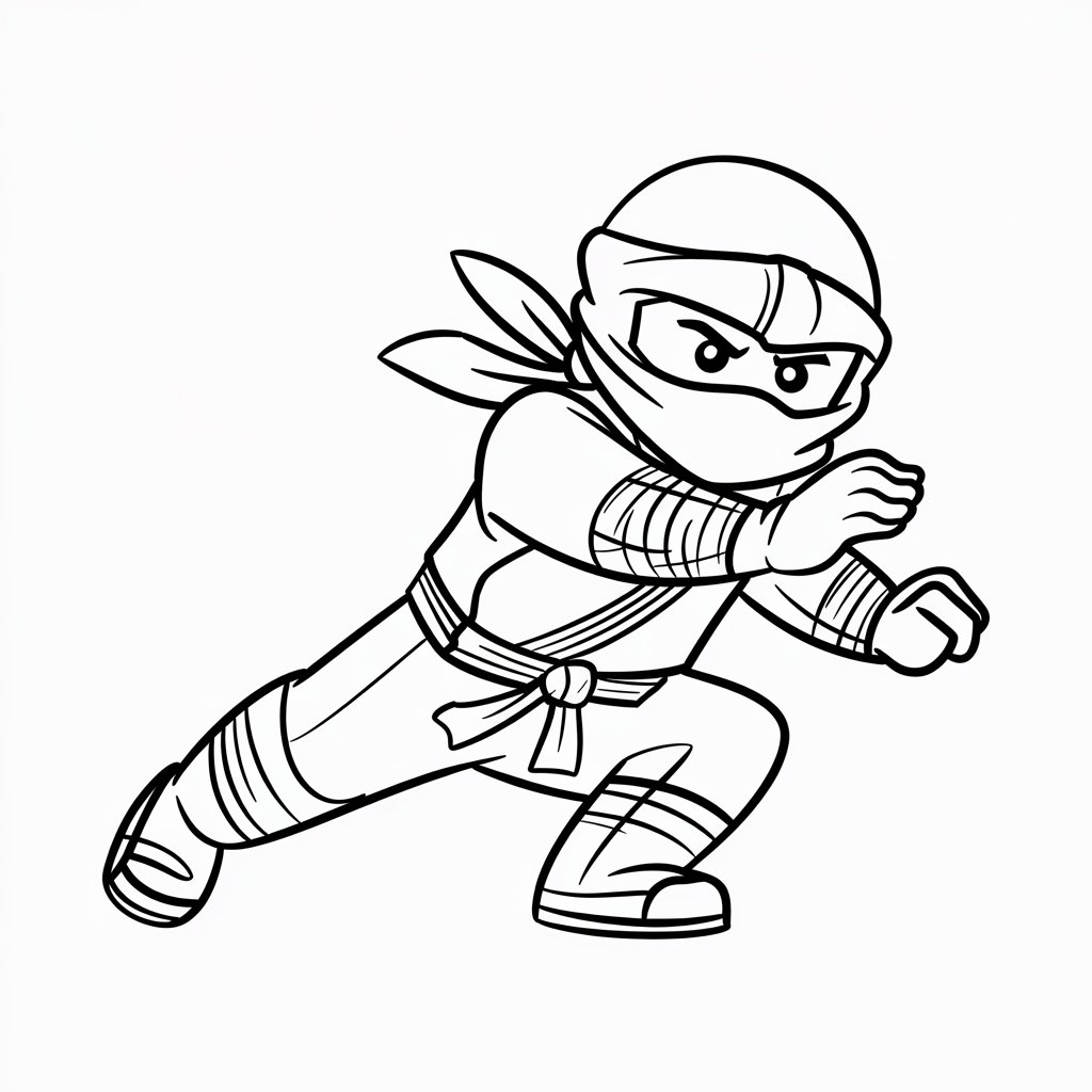 disegni ninjago colorati