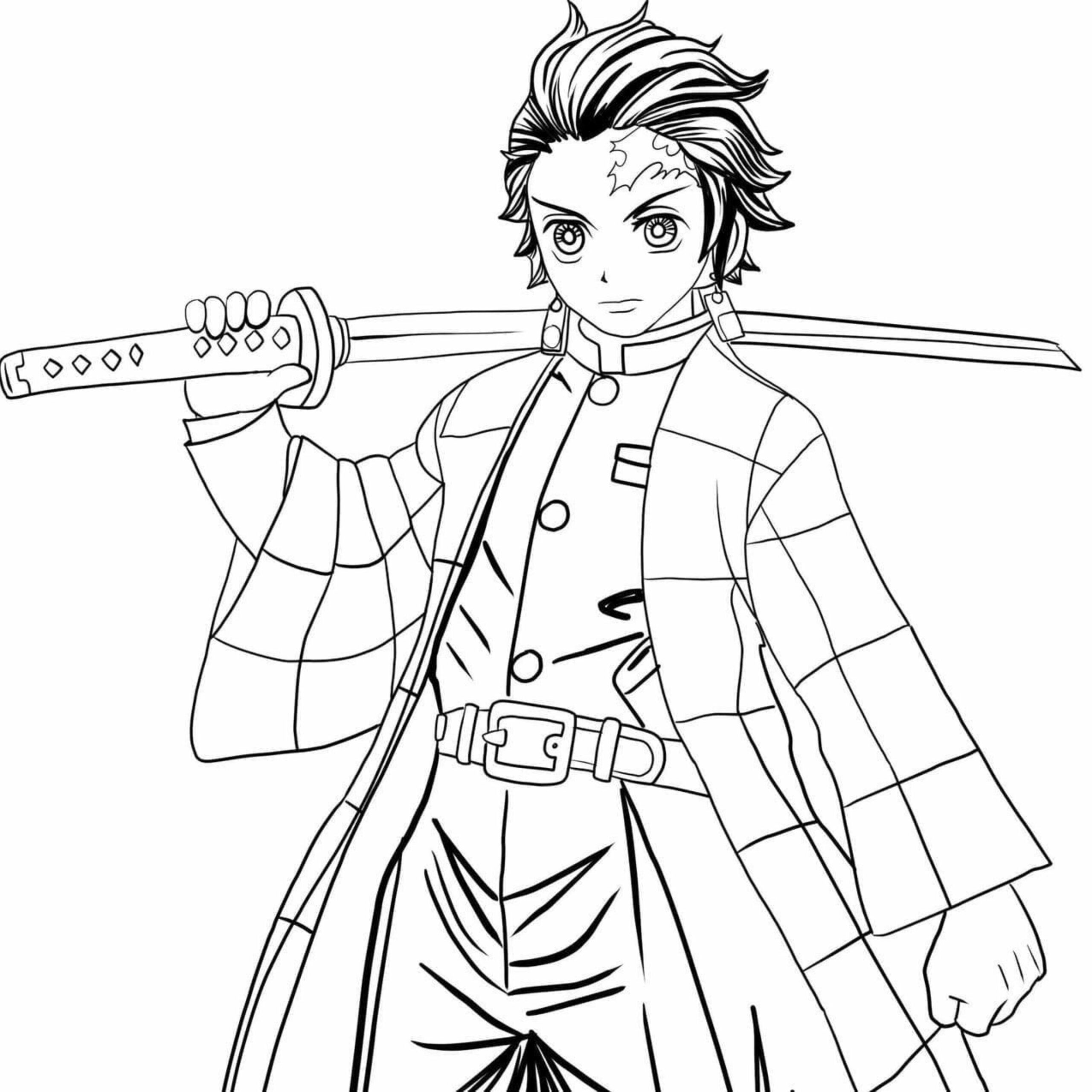 disegni da colorare manga