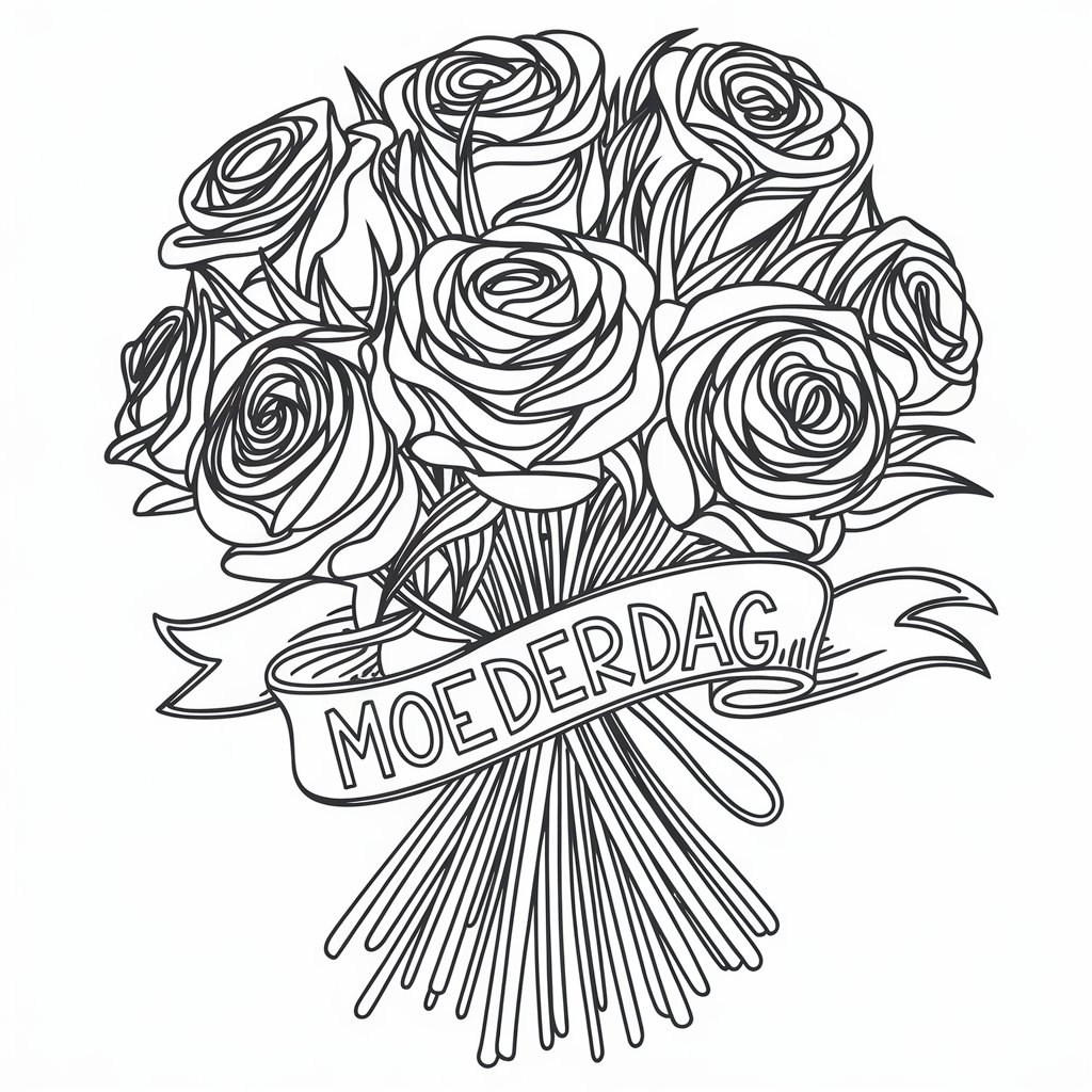 disegni da colorare della festa della mamma