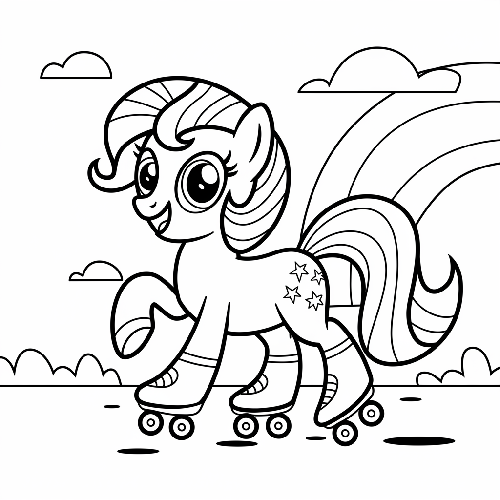 my little pony disegni da colorare