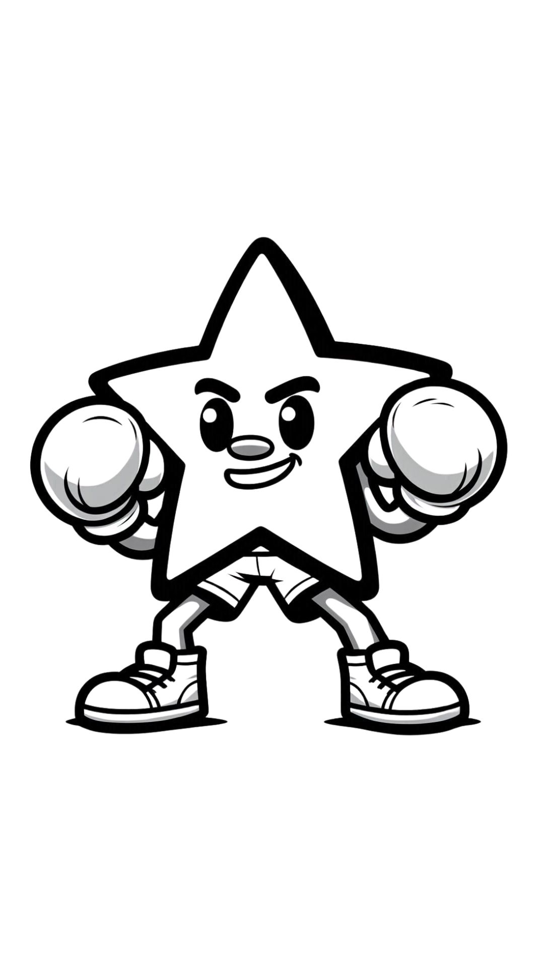 disegni stella da colorare