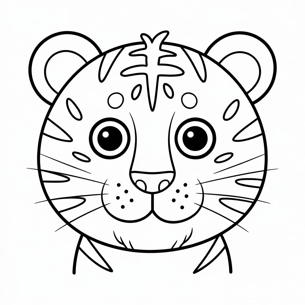 tigre disegno da colorare