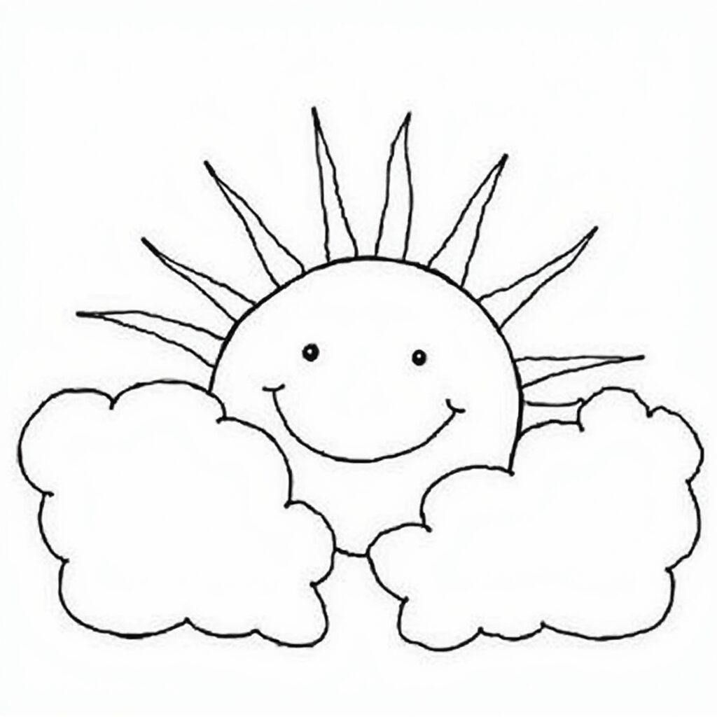 estate disegni da colorare