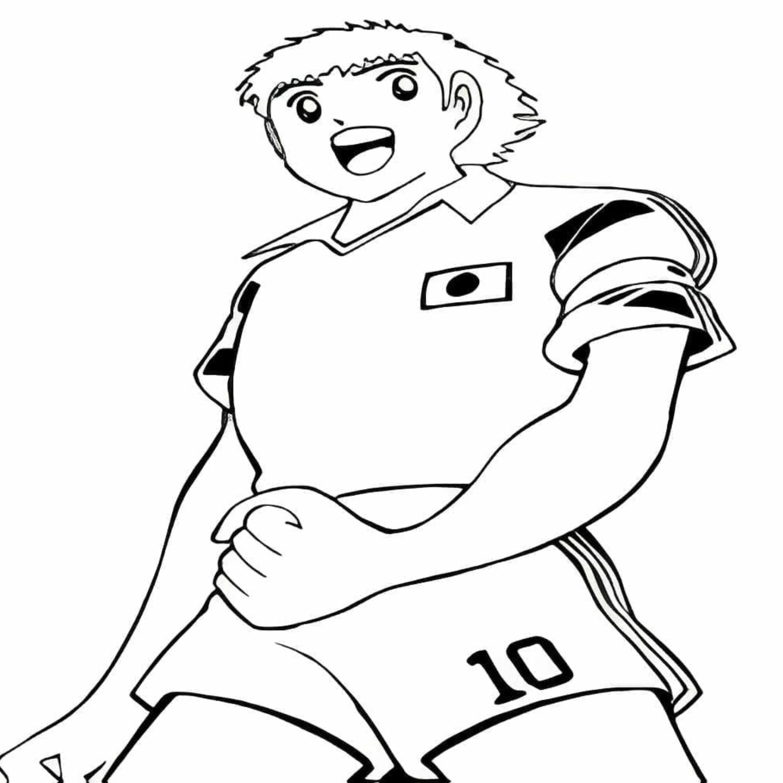 disegno manga da colorare