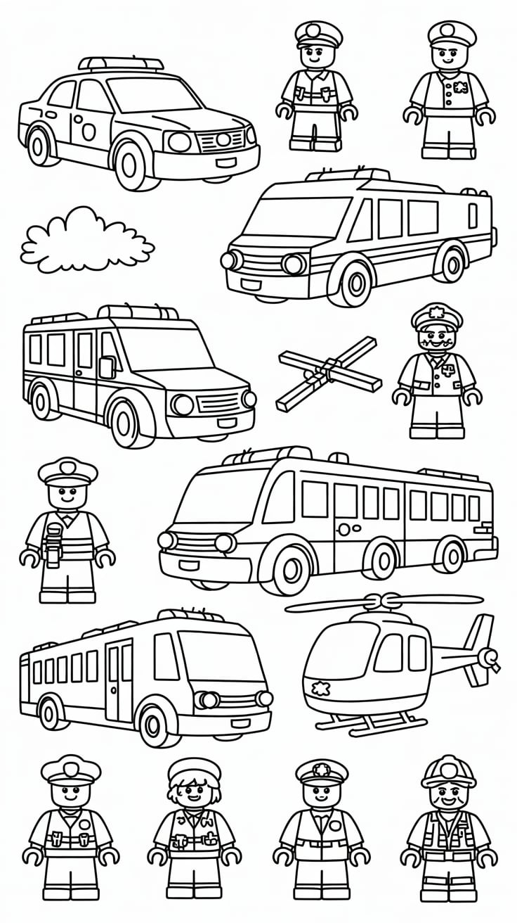 lego disegno da colorare