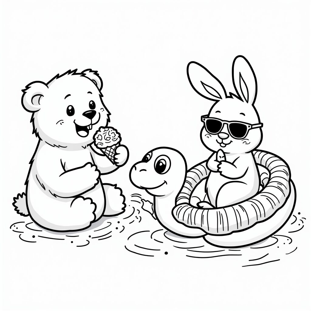 disegni da colorare dell'estate