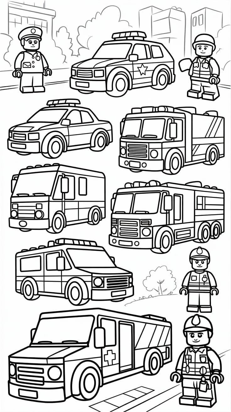 lego disegno da colorare