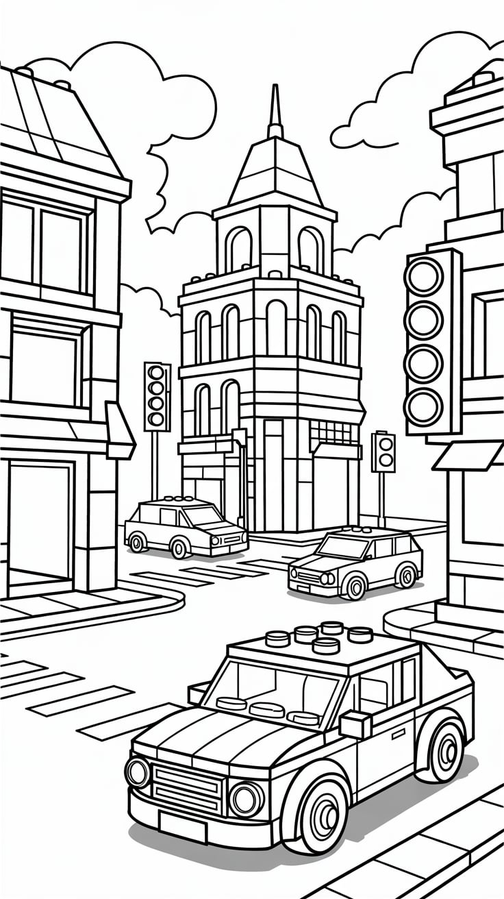 lego disegni da colorare