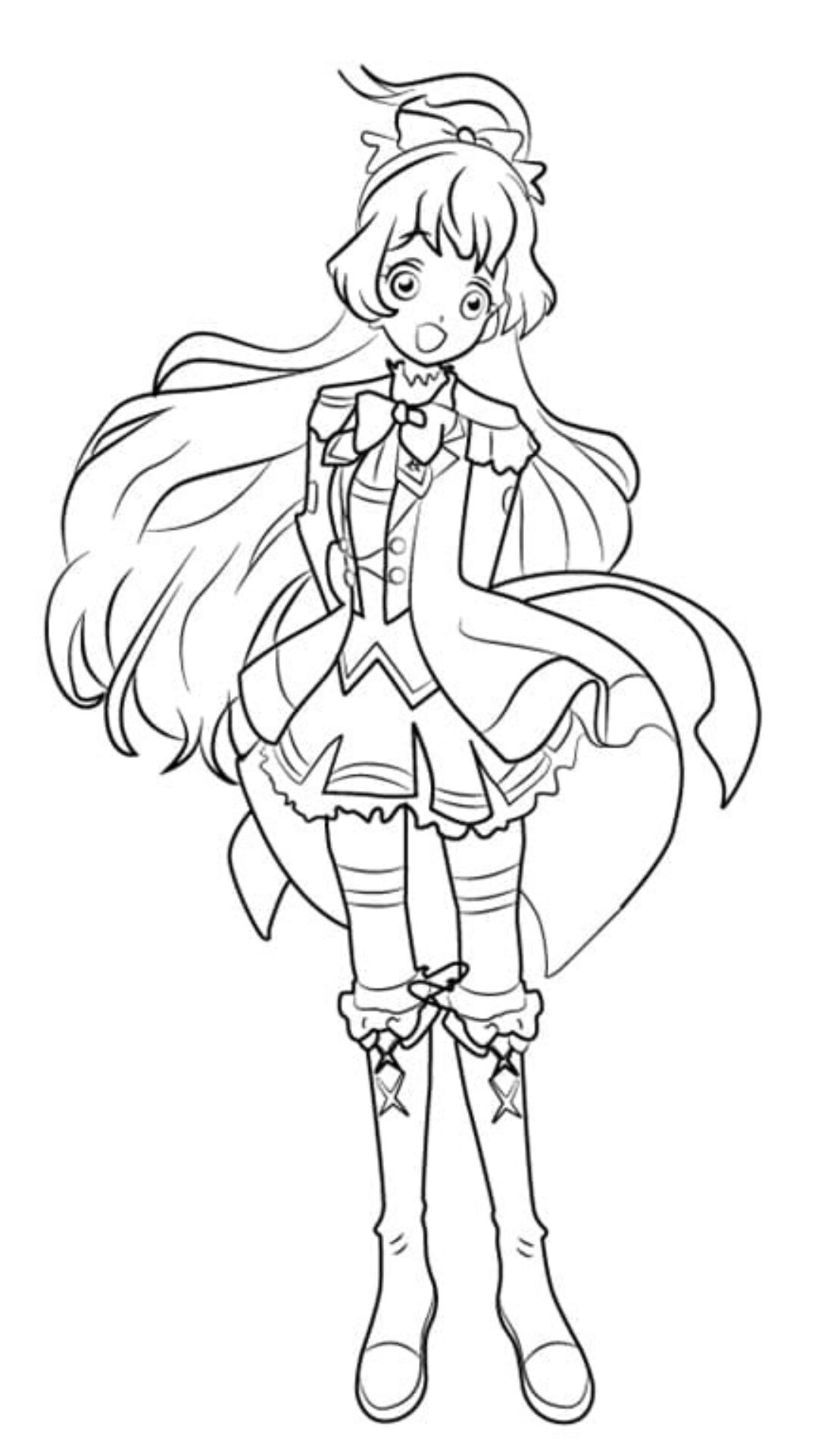 immagini manga da colorare