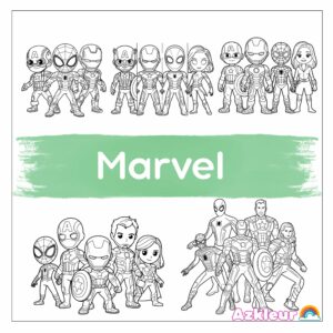 Disegni da Colorare Marvel