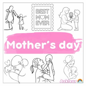 Disegni da Colorare Della Festa Della Mamma
