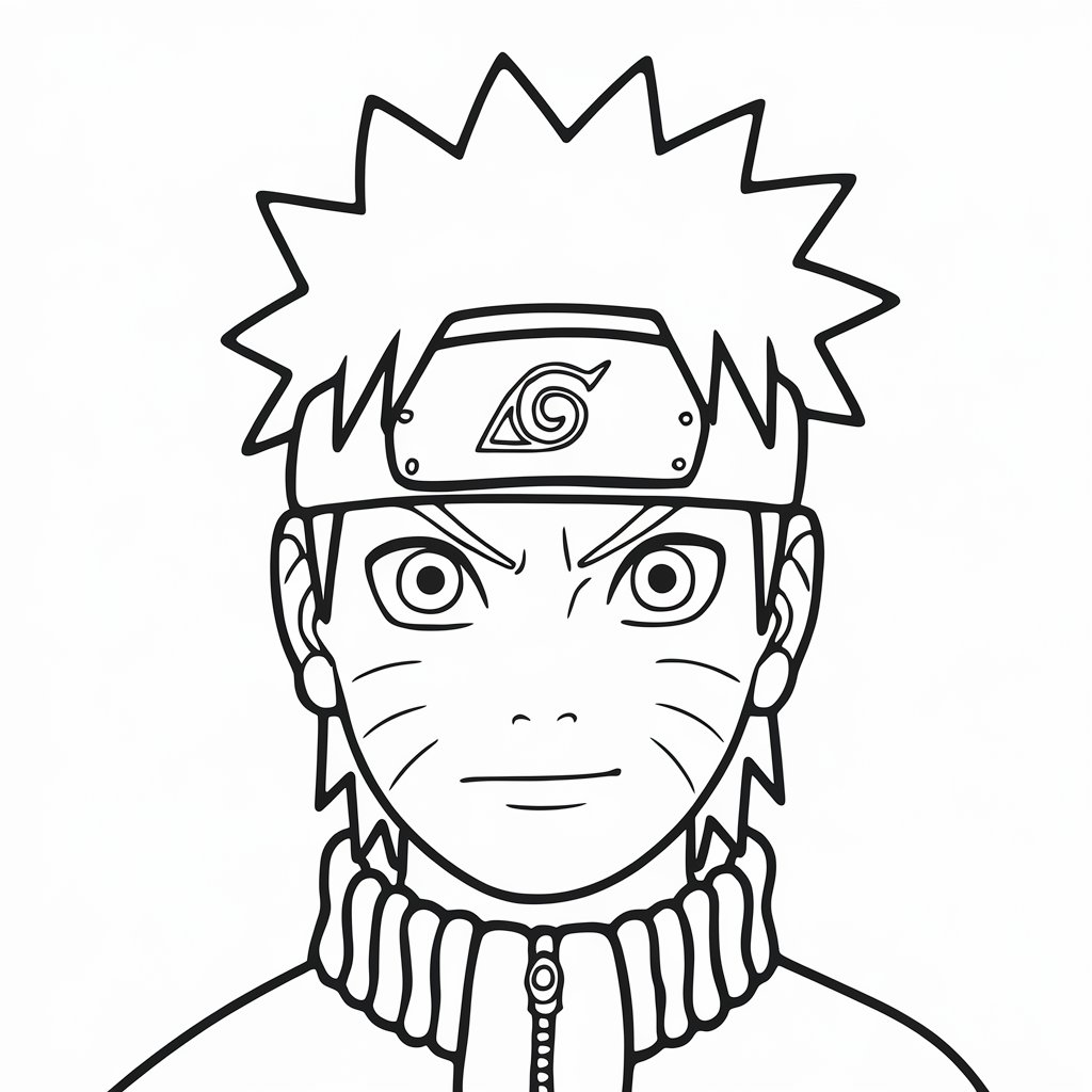 naruto disegni da colorare