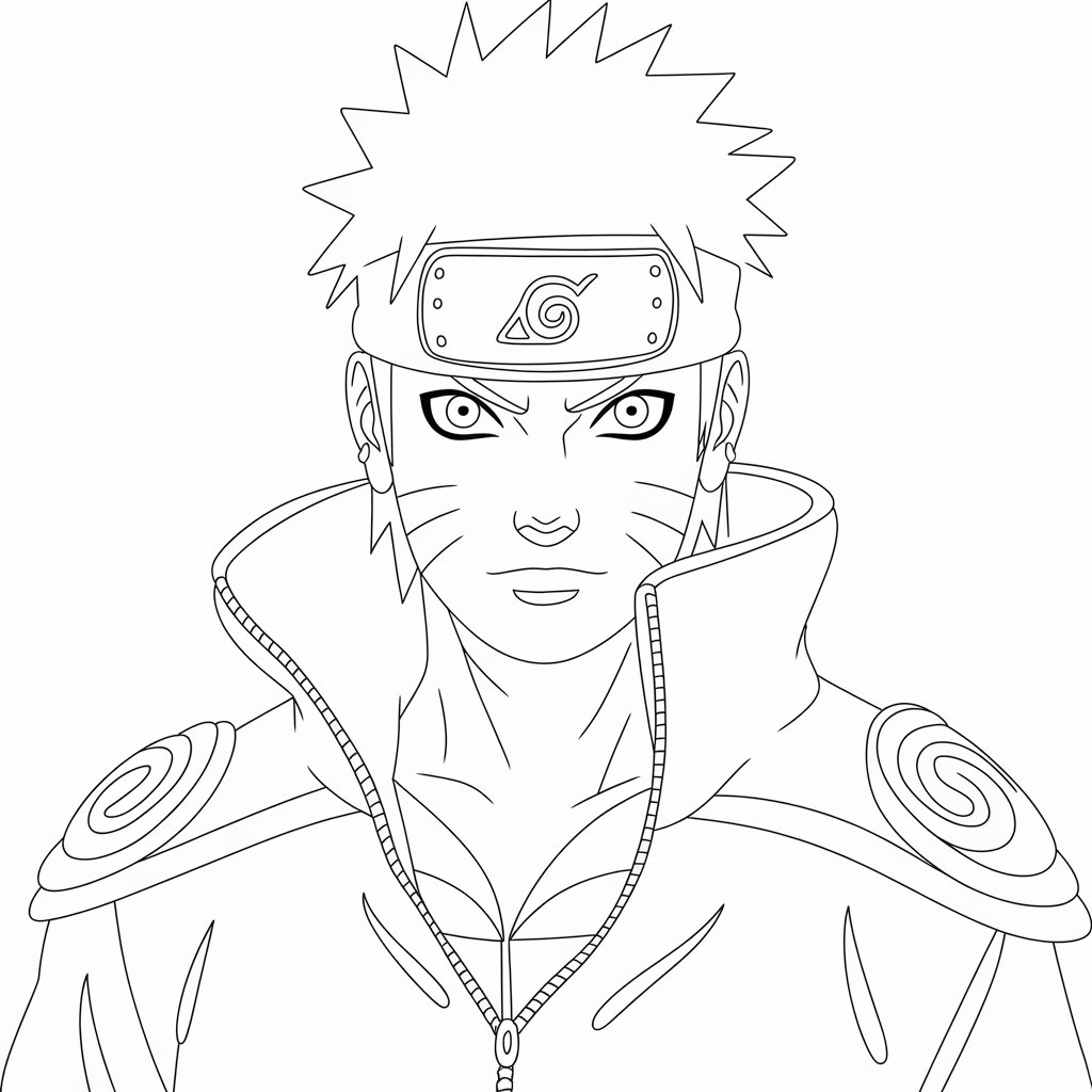 personaggi naruto da colorare