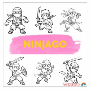 Colorare Ninjago