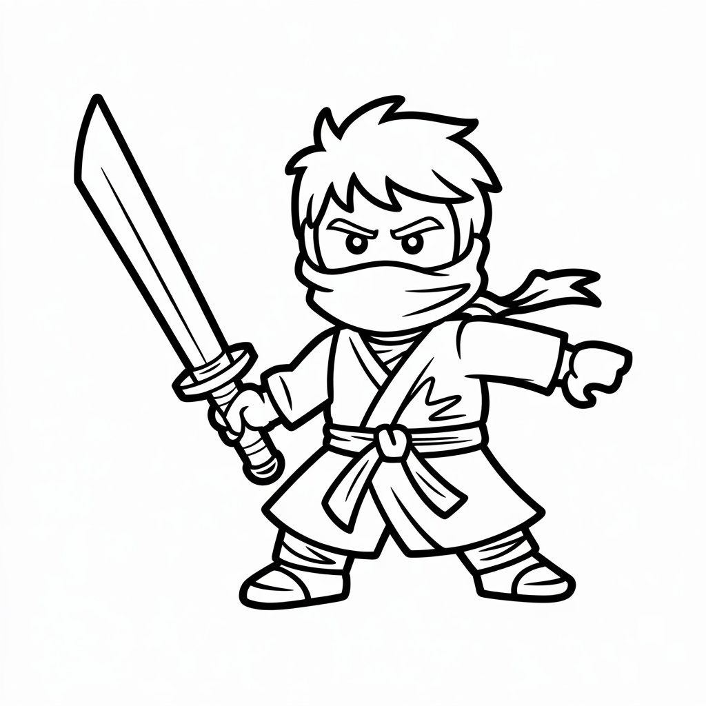 disegni da colorare ninjago