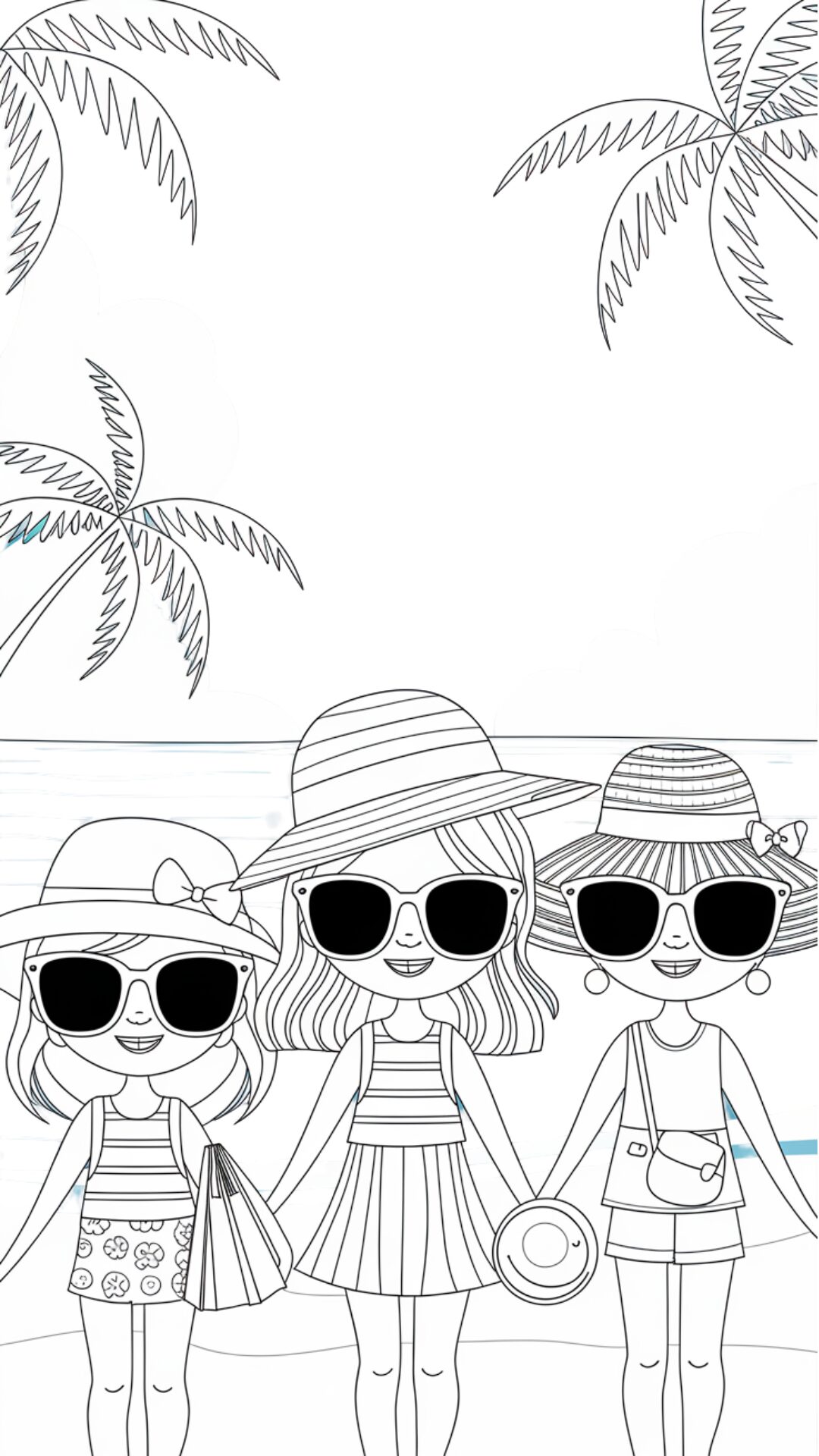 disegni estate da stampare e colorare