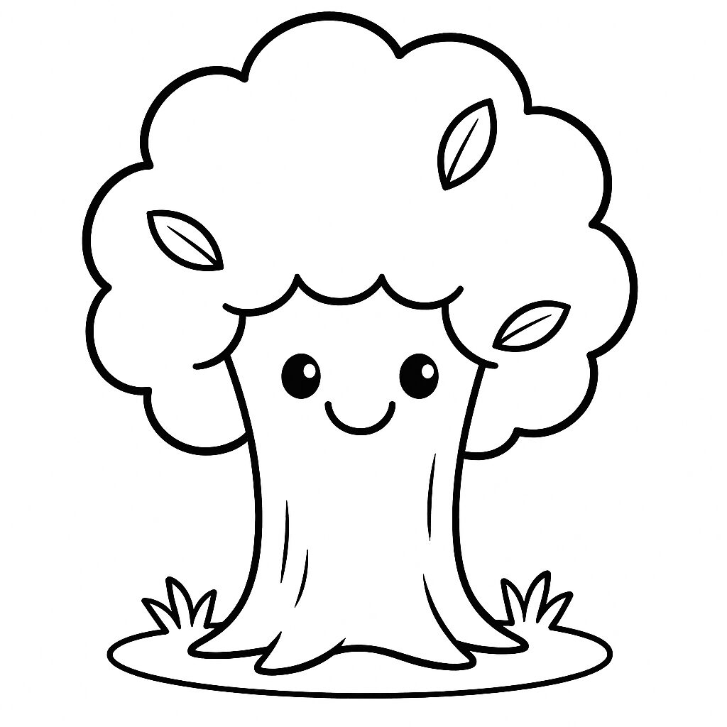 alberi disegno facile